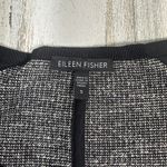 Eileen Fisher Jacket S | Tweed Zip-Up | Black White Grey | Pockets | MSRP $268 Photo 2