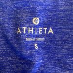 Athleta Cropped Cobalt Blue Leggings Size Small Stash Pocket Workout Yoga Gym Photo 4