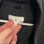 Lou & grey ANN TAYLOR LOFT Solid Black Drawstring Cowl Neck Pullover Sweatshirt Photo 4