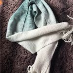 Anthropologie  Green and White Scarf Photo 0
