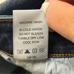 Judy Blue  Boyfriend Fit Bleach Splash Blue Denim Jean Womens Size 5 / 27 Stretch Photo 3