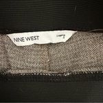 Nine West  women's size small leggings, black brown and white Photo 2