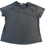 Aeropostale Sport Women's Short Sleeve T-Shirt Gray V-Neck 1X Photo 0