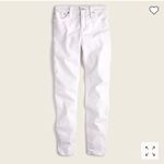 J.Crew Curvy Toothpick White Jeans Skinny High Rise 36 (Size 22) Photo 2