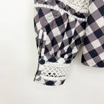 Marie Oliver Que Blouse Indigo Plaid Photo 5