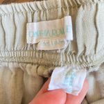 Cynthia Rowley  100% Linen Wide Leg Pull On Drawstring Lightweight Pants Photo 2