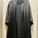 Victoria's Secret Victoria Secret Y2K Black Robe Photo 0