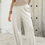 Free People Beach freya knit White Relaxed Joggers,Size M,no tag Photo 2