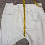 Ksubi Playback Blanc Sliced Jeans Size 32 White Super High Rise Relaxed Leg Photo 14