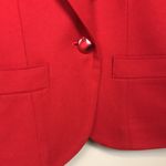Pendleton  Women's Virgin Wool Red 1-Button Blazer Photo 3