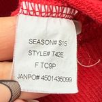 Jansport A8  University of Utah Utes Red Quarter Zip Sweatshirt Women's Medium Photo 3