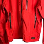 REI Elements Women’s Windbreaker Weatherproof Jacket Size Large Red Photo 3