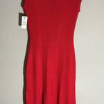 Dee Ocleppo Chic Red Midi Dress Photo 6