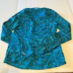 Everlast  Women's Medium Slim Fit‎ Full Zip Activewear Jacket Multicolor Striped Photo 9