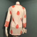 Putumayo white cotton boho coverup tunic medium Photo 3