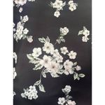 AMUR Floral Lauren Satin One Button Blazer Black Womens Size 12 Photo 8