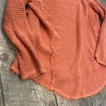 Free People Coral Off-the-Shoulder Sweater Photo 2