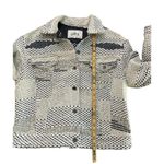 Levi's  Made & Crafted Aztec Woven Fringe Trucker Jacket Size 0 Photo 7