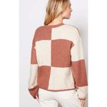 Z Supply  from Evereve Luna Blocked Sweater in Penny and Cream - Size - XS Photo 2
