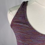 Lululemon Cool Racerback Tank II Multicolor‎ Stripe Womens 6 Active Summer Purple Photo 6
