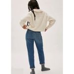 Everlane The Summer Jean Size 29 Regular Blue Wash Straight Leg Distressed Ankle Photo 11