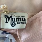 Show Me Your Mumu Bianca wispy blush pink wide leg ruffle jumpsuit medium summer Photo 4