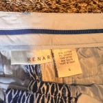 Kenar Blue Print Shorts Casual Everyday Size 6 Photo 1