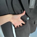 Rachel Zoe Pinstripe One Button Blazer Photo 3