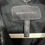 BCBGMAXAZRIA Hansen Faux Leather Silk Quilted Moto Jacket Photo 5