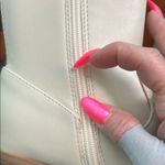 Universal Threads Universal Thread Cream Ankle Boots with Modern Design Photo 9