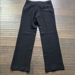 Ellen Tracy  Trouser Womens Sz 12 Black Wool Blend Straight Leg Classic Essential Photo 6