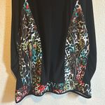 Joseph Ribkoff  Black Ribbed Textured Dress Photo 1