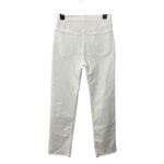 Madewell NWT 90s Straight Leg Jeans Women's Size 26 Ripped Distressed Off White Photo 4