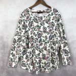 Lane Bryant  Thermal Waffle Top Plus Size 26/28 Floral Cottage Outdoor Feminine Photo 0