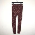 Free People Movement High-rise Cut Out Sneak Peak Printed Leggings Photo 7