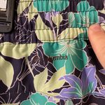 Columbia Women's Blue Green Yellow Floral Unlined Shorts 3" Inseam Size XXL Photo 1
