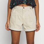 Topshop  Denim Paper Bag Shorts Photo 0