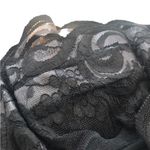 Victoria's Secret Victoria’s Secret Glamour Sheers Thigh High Stockings Black Lace Tops Size S Photo 3