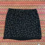 Gap BLACK STUDDED GEOMETRIC MINI SKIRT Photo 2