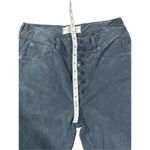 We The Free  gray blue Corduroy women’s pants high rise button fly size 25 Photo 3