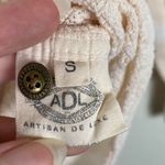 Free People  Artisan De Luxe Light Pint Tie Dye Long Sleeve Button Up Shirt Photo 3