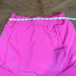 Lululemon  Hot Hot High Rise Skirt Skort Biker Shorts Sonic Pink Size 10 W8AEPR Photo 7