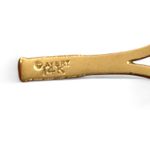 James Avery 14k Yellow Gold Tennis Racket Charm Pendant Photo 2