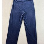 Lauren Ralph Lauren Pants Size Small Dark Blue Velour Velvet Lounge Wear Photo 1