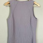 Athleta NWOT Pacifica Sleeveless Ribbed Midi Dress Women Small Periwinkle Active Photo 9