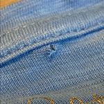 Lilly Pulitzer 👚 Blue Asymmetrical Short Sleeve T-Shirt Photo 2