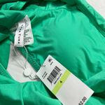 Trina Turk Monaco Off the Shoulder Bandeau Bikini Top Size 4 Green New Flounce Photo 4