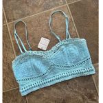 Free People Tallulah Bralette Aqua Size Small Photo 4