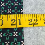 Mignon Doo Women's High Neck Tie Back Blouse Button Up Back Green Long Sleeve S Photo 10