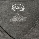 Disney  Beauty and the Beast Short Sleeve Cutout Neck Graphic T-Shirt Gray Medium Photo 4